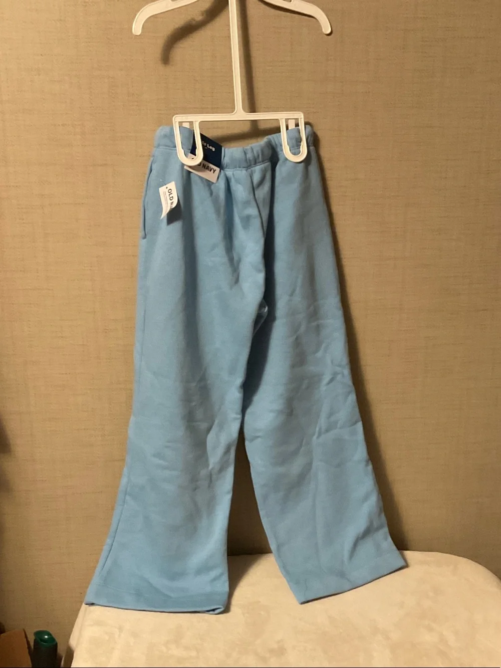 Old Navy Light Blue Kids Fleece Sweatpants with Drawstring